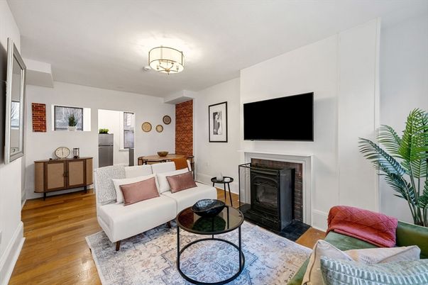 Fireplace, Interior, Living room, Wood Texture Flooring