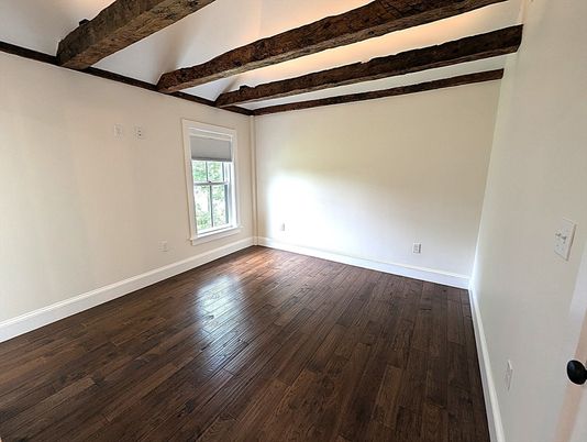 Empty room, Interior, Wooden Beams, Wood Texture Flooring