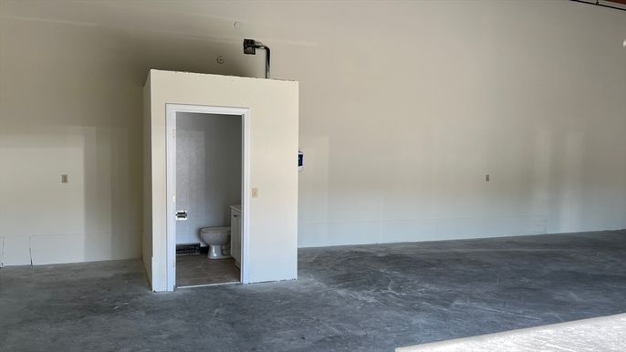 Bathroom, Empty room, Interior
