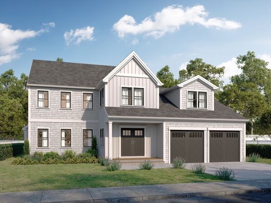 Attached, Exterior, Facade, Farmhouse