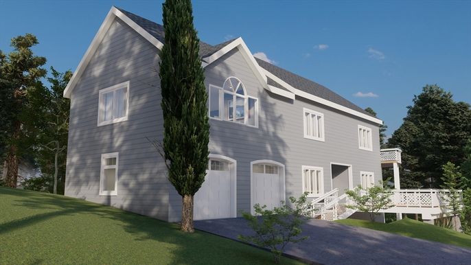 Exterior, Facade, Farmhouse