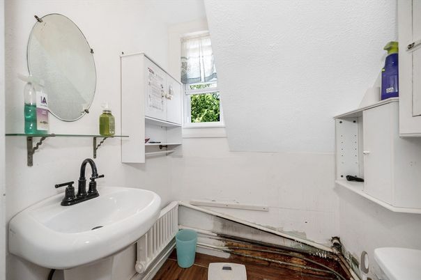 Bathroom, Interior, Wood Texture Flooring