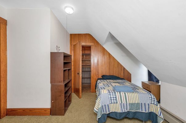 Bedroom, Interior, Wooden Walls