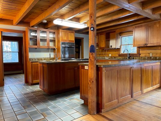 Interior, Kitchen, Wooden Beams, Wooden Ceilings, Wood Texture Flooring