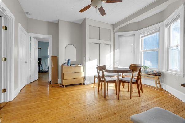 Dining room, Interior, Wood Texture Flooring