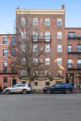 Exterior, Facade, Brick Facade, Condo Building