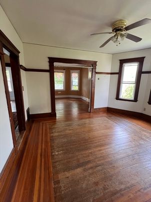 Empty room, Interior, Wood Texture Flooring