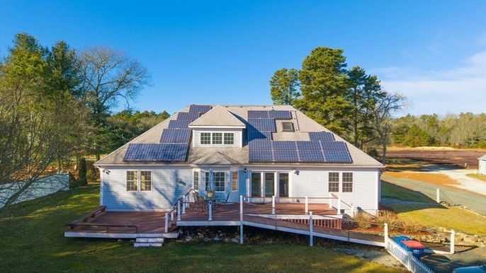 Backyard, Exterior, Solar Panels