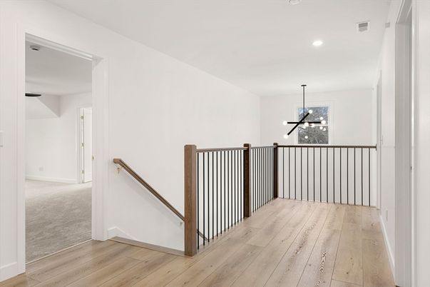 Interior, Pendant Lights, Recessed Lighting, Wood Texture Flooring