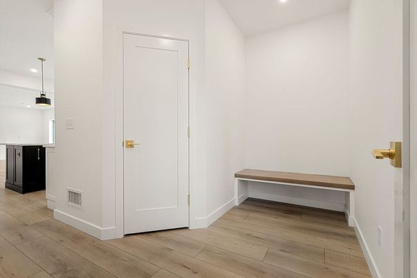 Interior, Pendant Lights, Recessed Lighting, Wood Texture Flooring