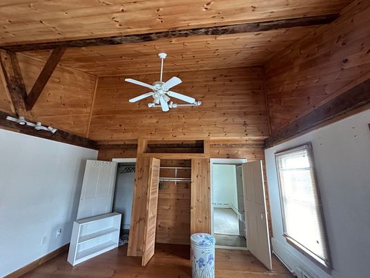 Empty room, Interior, Wooden Beams, Wooden Ceilings, Wood Texture Flooring, Wooden Walls