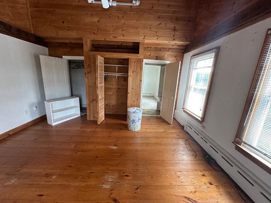 Empty room, Interior, Wood Texture Flooring, Wooden Walls
