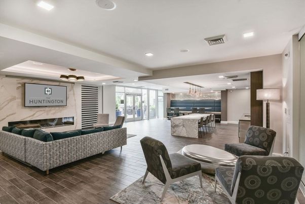 Dining room, Fireplace, Interior, Kitchen, Living room, Marble Walls, Pendant Lights, Recessed Lighting, Wood Texture Flooring