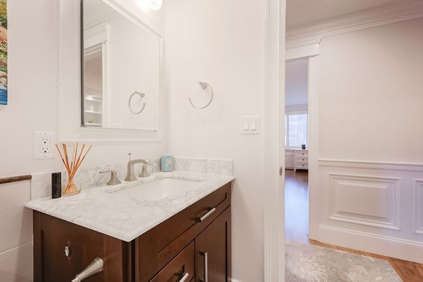 Bathroom, Interior, Wood Texture Flooring