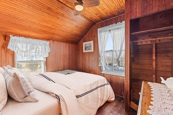 Bedroom, Interior, Wooden Ceilings, Wood Texture Flooring, Wooden Walls