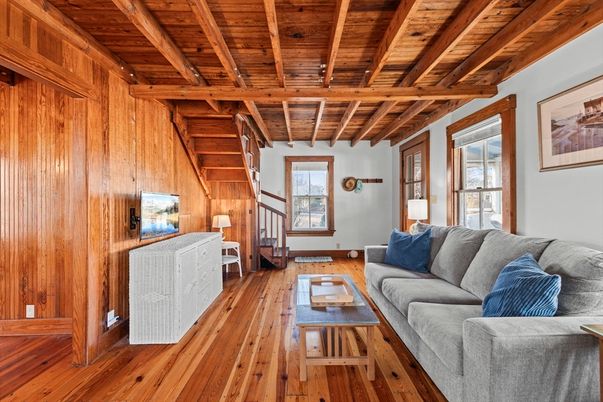 Interior, Living room, Wooden Beams, Wooden Ceilings, Wood Texture Flooring, Wooden Walls