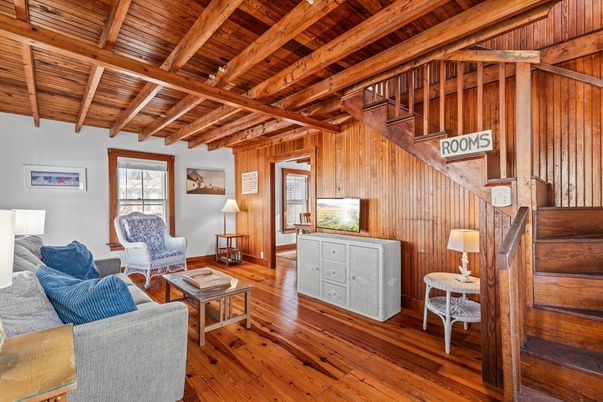 Interior, Living room, Wooden Beams, Wooden Ceilings, Wood Texture Flooring, Wooden Walls