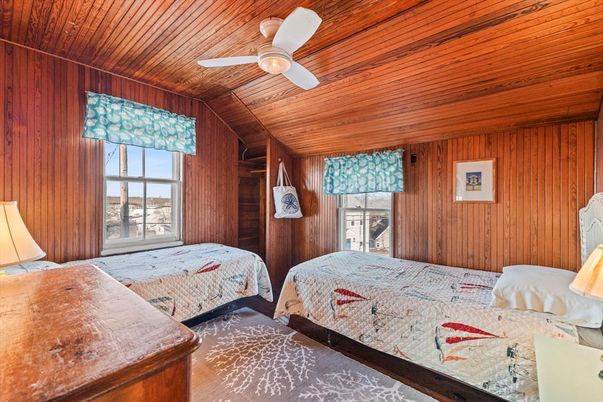 Bedroom, Interior, Wooden Ceilings, Wooden Walls