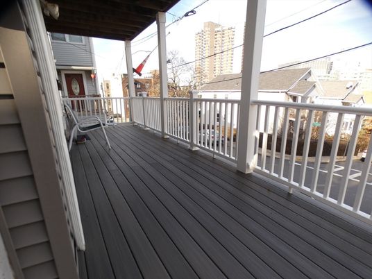 Exterior, Wood Texture Flooring