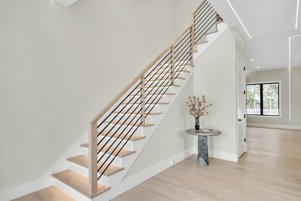 Interior, Recessed Lighting, Wood Texture Flooring