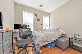 Bedroom, Home Office, Interior, Wood Texture Flooring