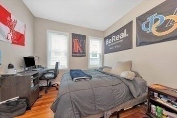 Bedroom, Home Office, Interior, Wood Texture Flooring