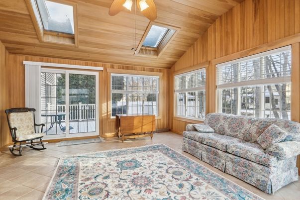 Interior, Living room, Sun Room, Wooden Ceilings, Wooden Walls