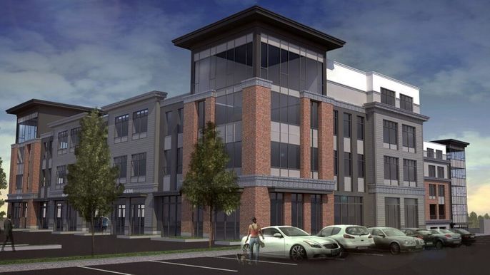 Exterior, Facade, Brick Facade, Rowhouse