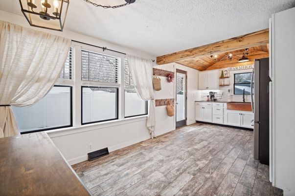 Interior, Kitchen, Wooden Beams, Wooden Ceilings, Wood Texture Flooring