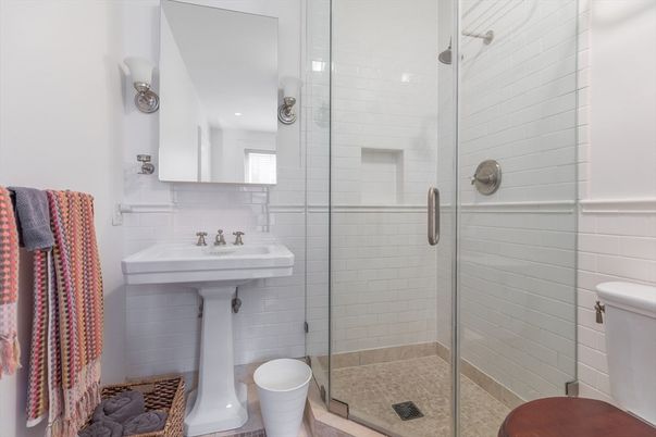 Bathroom, Glass Shower, Interior