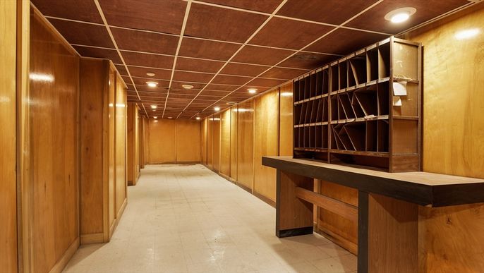 Interior, Recessed Lighting, Wooden Walls