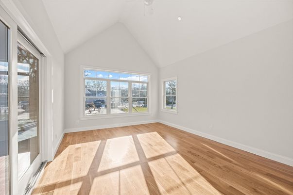 Empty room, Interior, Wood Texture Flooring
