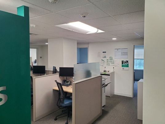 Home Office, Interior, Recessed Lighting