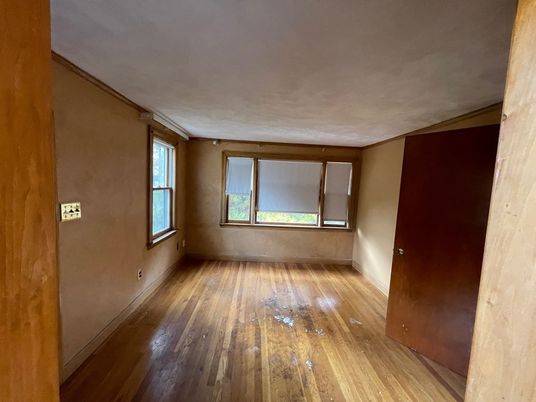 Empty room, Interior, Wood Texture Flooring