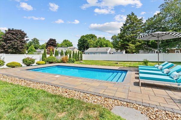 Exterior, Pool, Solar Panels