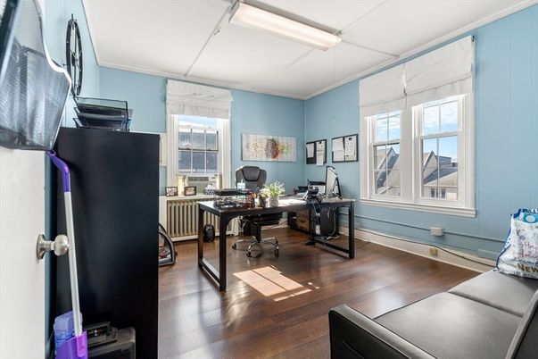 Home Office, Interior, Wood Texture Flooring
