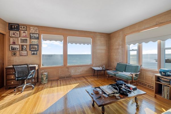 Home Office, Interior, Water, Wood Texture Flooring