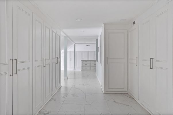 Interior, Marble, Recessed Lighting
