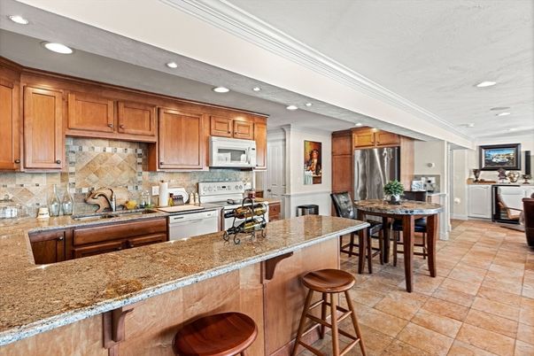 Interior, Kitchen, Recessed Lighting, Stainless Steel Appliances