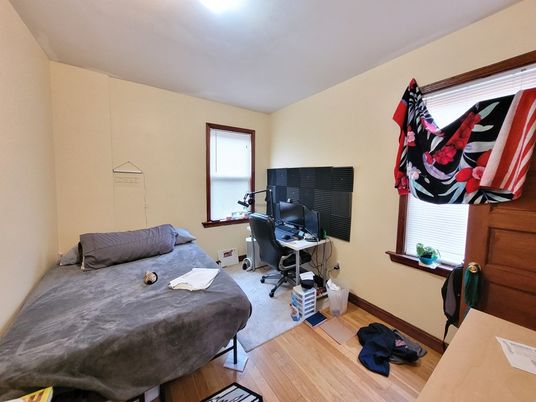 Bedroom, Home Office, Interior, Wood Texture Flooring