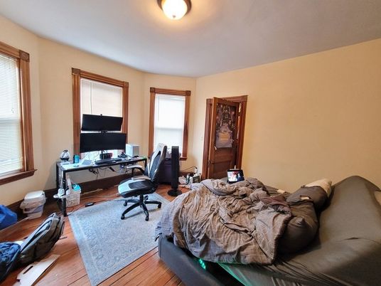 Bedroom, Home Office, Interior, Wood Texture Flooring
