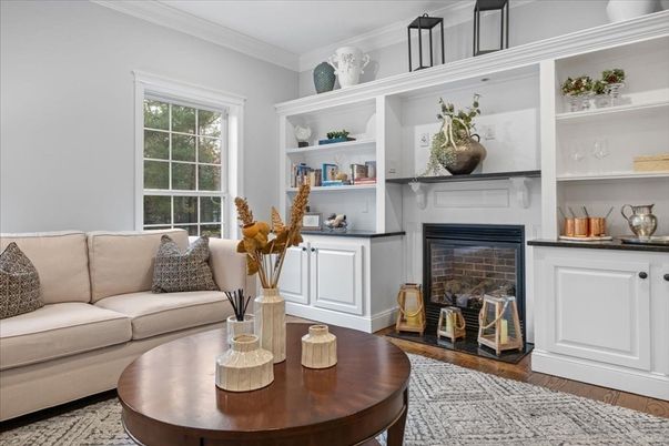 Fireplace, Interior, Living room, Wood Texture Flooring