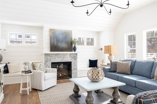 Fireplace, Interior, Living room, Wood Texture Flooring