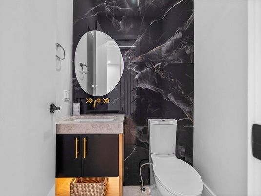 Bathroom, Interior, Marble Walls