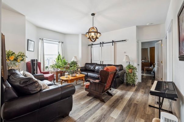 Chandelier, Interior, Living room, Pendant Lights, Piano, Wood Texture Flooring