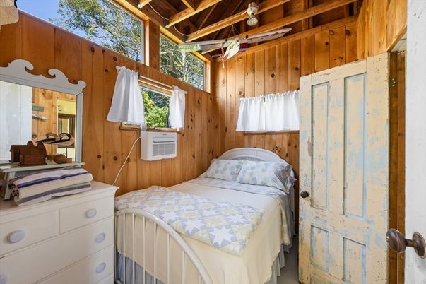 Bedroom, Interior, Wooden Walls