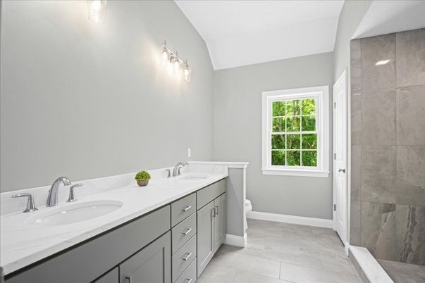 Bathroom, Dual Sink Vanities, Interior