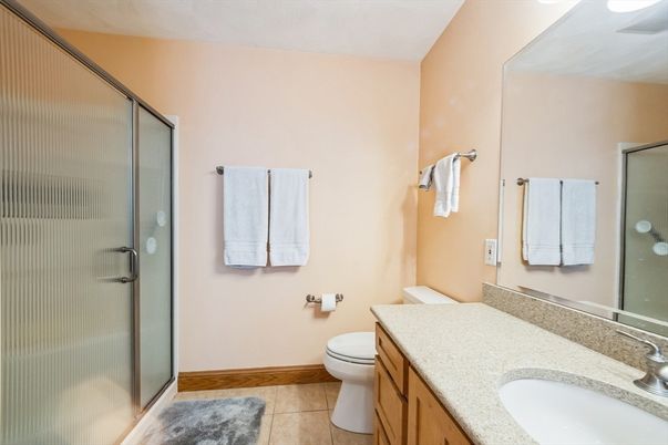 Bathroom, Glass Shower, Interior