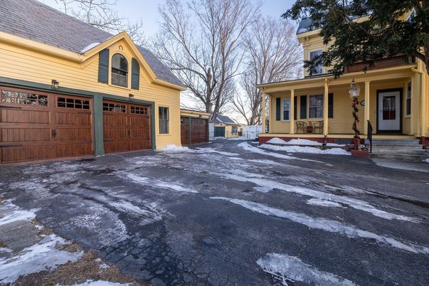 Attached, Backyard, Exterior, Facade, Cape Cod