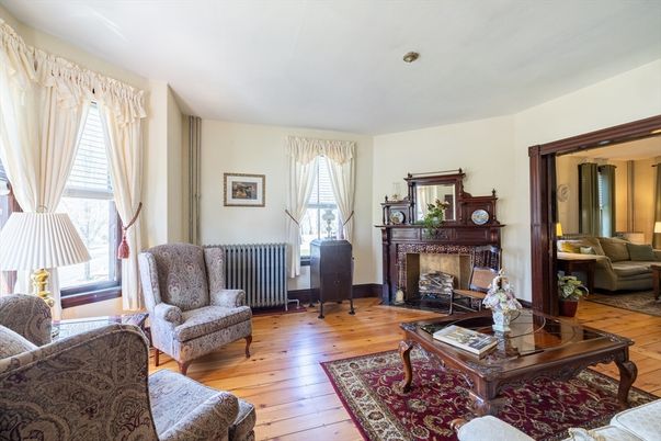 Fireplace, Interior, Living room, Wood Texture Flooring